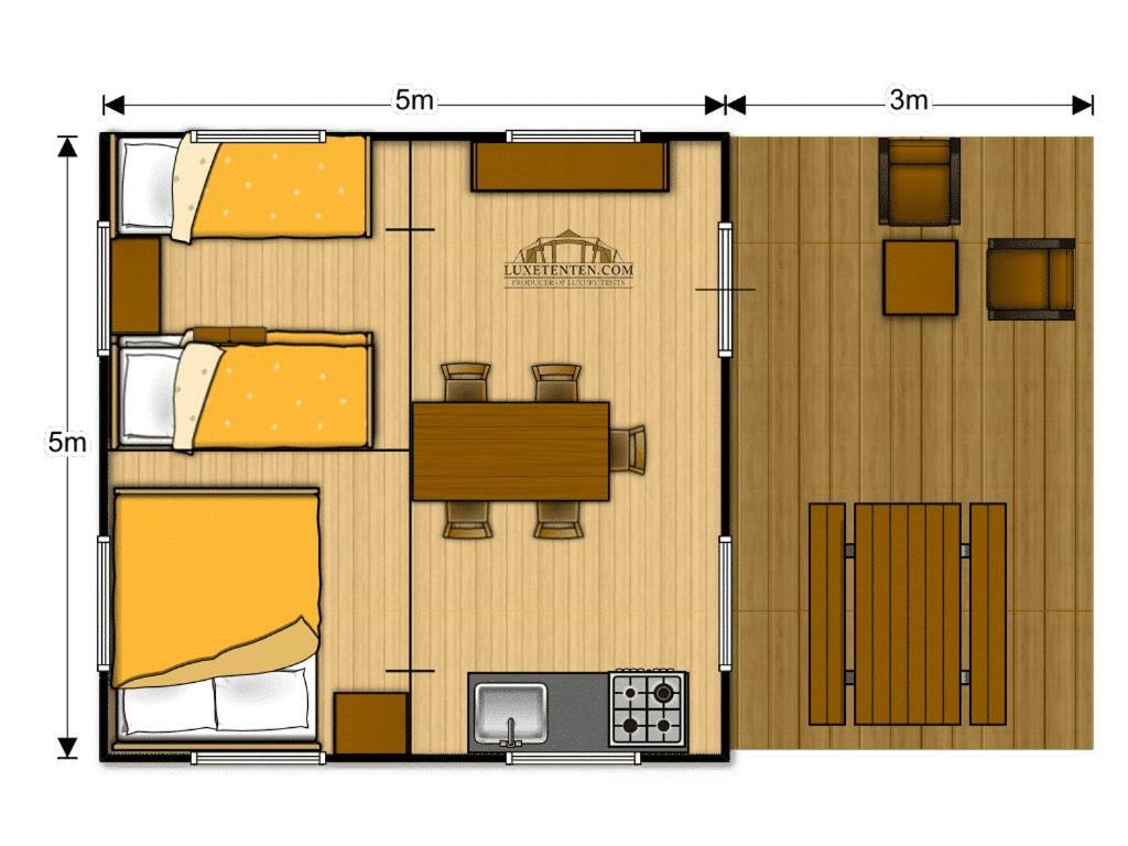 O2 Camping Longueville  Экстерьер фото